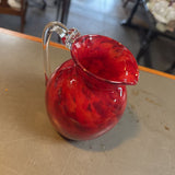 Murano-Style Glass Pitcher