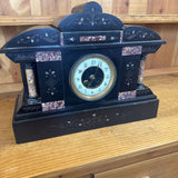 Vintage Marble & Alabaster Mantle Clock