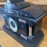 Vintage Marble & Alabaster Mantle Clock
