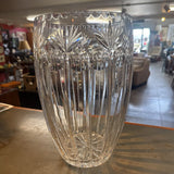 Large Crystal Vase