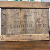 Walter Baker & Co Chocolate Crate Art