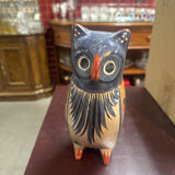 Mexican Tonala Jalisco Owl Figurine
