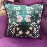 Velveteen Throw Pillow
