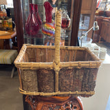 Rustic Wooden Splint Basket