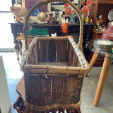 Rustic Wooden Splint Basket