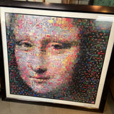 Signed Neil Farkas "Mona Lisa Mosaic"