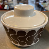 Notneutral Polish Black Links Creamer&Sugar Set
