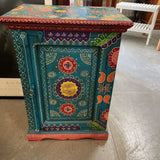 Teal Painted Cabinet