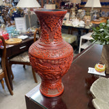 Cinnabar Lacquer Vase