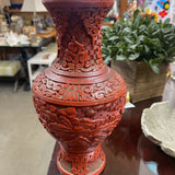 Cinnabar Lacquer Vase
