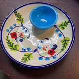 Cermicas Anoru Handpainted chip/dip Bowl