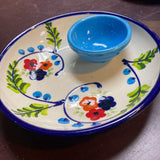 Cermicas Anoru Handpainted chip/dip Bowl