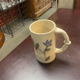 White Stoneware Handmaid Mug