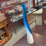Tall Curvy Glass Vase
