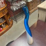 Tall Curvy Glass Vase