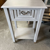 Gray Wash Nighstand/Side Table w/Drawer