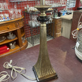 Silver & Black Lamp w/Shade