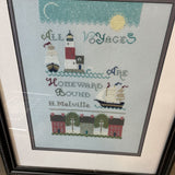 Homeward Bound Embroidery Art
