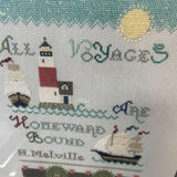 Homeward Bound Embroidery Art