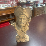 Pirate Captain Bust Sculpture