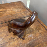 Wood Carved Seal