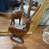 Wood Carved Antelope/Gazelle