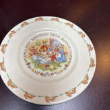 Happy Birthday from Bunnykins Plate