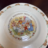 Happy Birthday from Bunnykins Plate