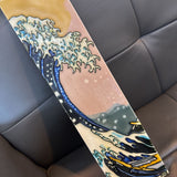 Kanagawa Wave Painted Tile