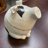 Ceramic Pig Cookie Jar