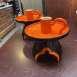 Set of 2 Vintage Mitsu Iksob Candle Holders