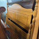 King Oak Bed Frame
