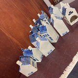 KLM Vtg Delft Collectible Houses