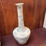 Blue/Cream Norwegian Vase