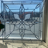 Beveled Stained Glass Window Panel