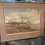 Sehome Coal Wharf Water Color Signed/Numbered