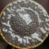Vintage Crystal IVV Glacier Ice Platter