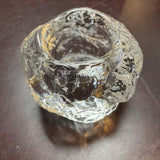 Vintage Kosta-Boda Snowball Votive Holder