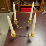 Brass Quartet Four Candle Holder
