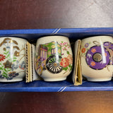 Vintage sake Cup Set of 5 In Box