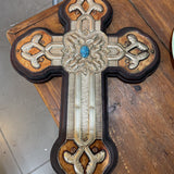 Wood Embellished Cross
