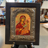 Religious Icon Plaque on Stand