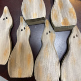 Wood Ghost Decor
