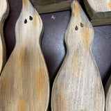 Wood Ghost Decor