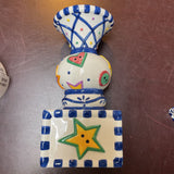 3 Piece Ceramic Candle Set