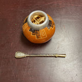 Argentino Yerba Mate Gourd w/Tea Straw