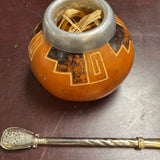Argentino Yerba Mate Gourd w/Tea Straw