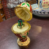 Cloisonne Christmas Egg Box