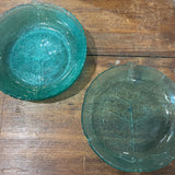 Pressed Leaf Glass Bowl