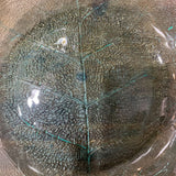 Pressed Leaf Glass Bowl